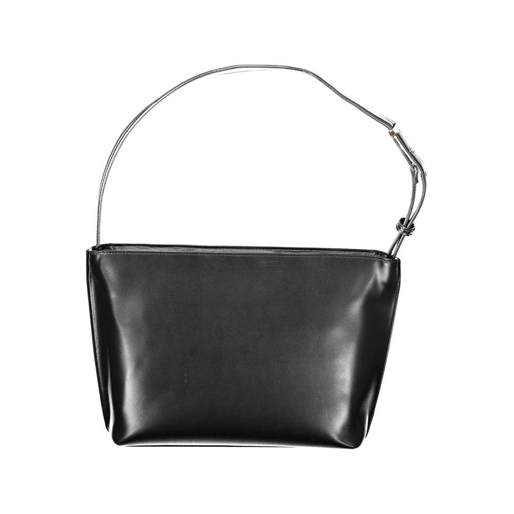 Calvin Klein Black Polyester Women Shoulder Bag Calvin Klein