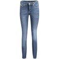 Calvin Klein Blu Cotton Women Jeans Calvin Klein