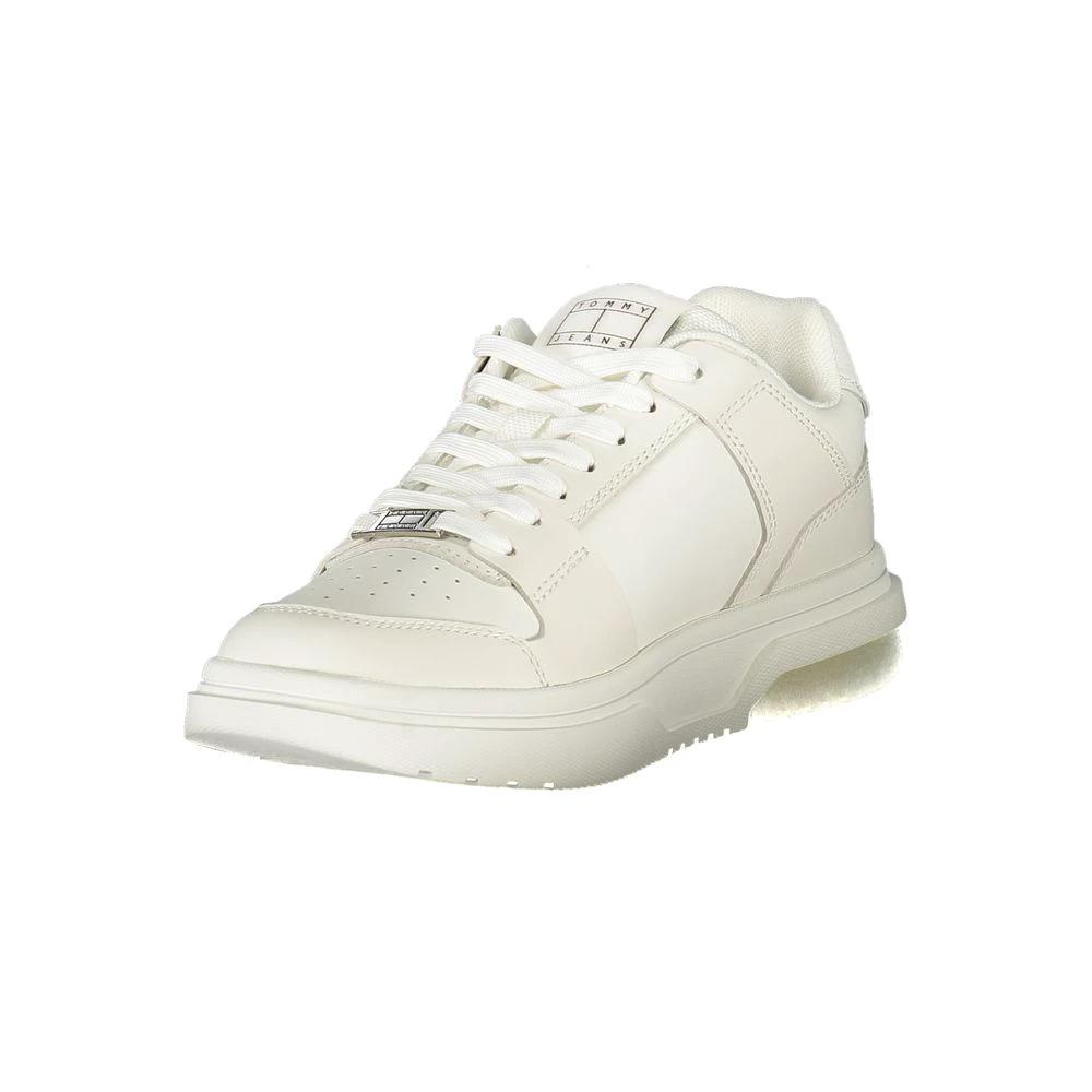 Tommy Hilfiger Bianco Polyurethane Women Sneaker Tommy Hilfiger