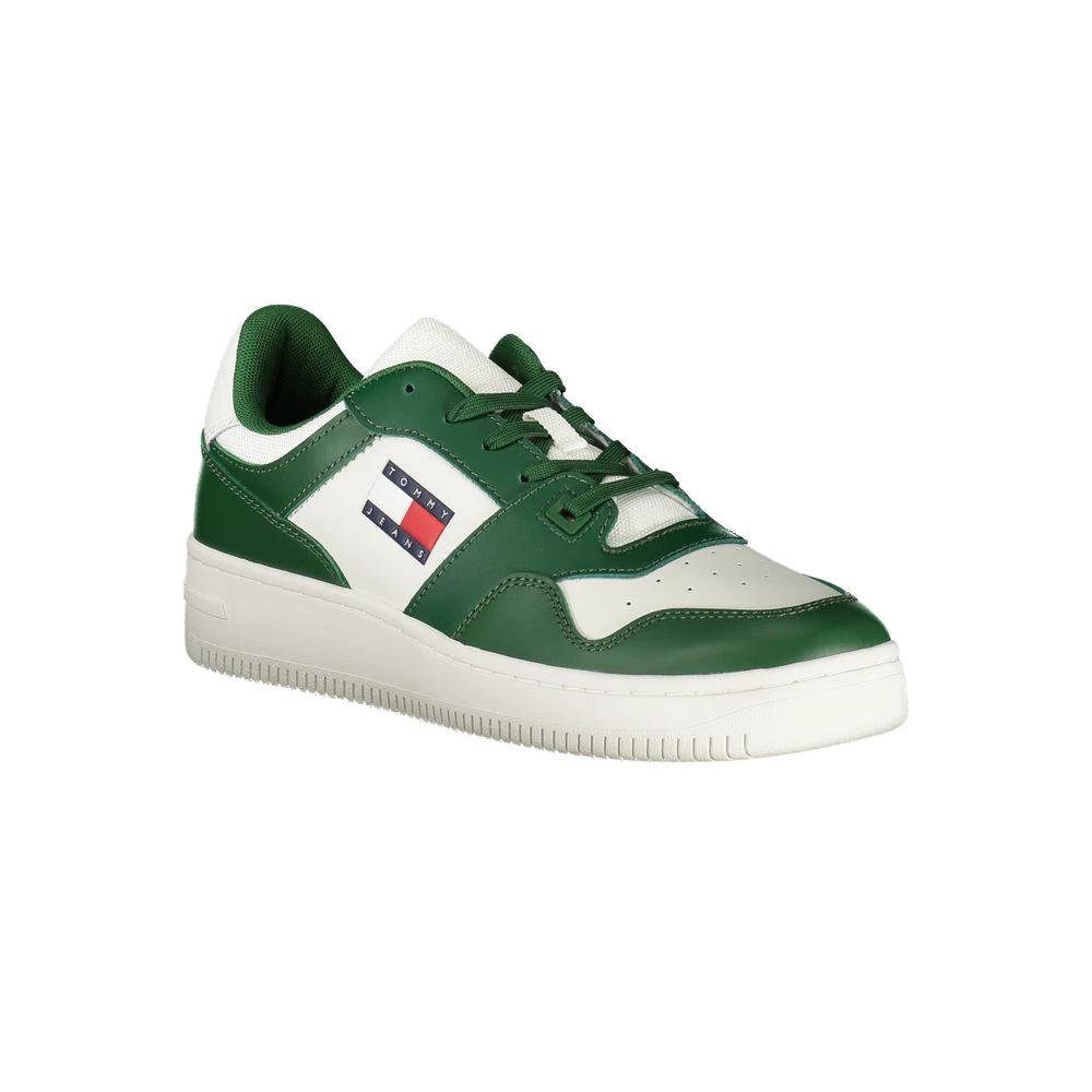 Tommy Hilfiger Verde Leather Men Sneaker Tommy Hilfiger