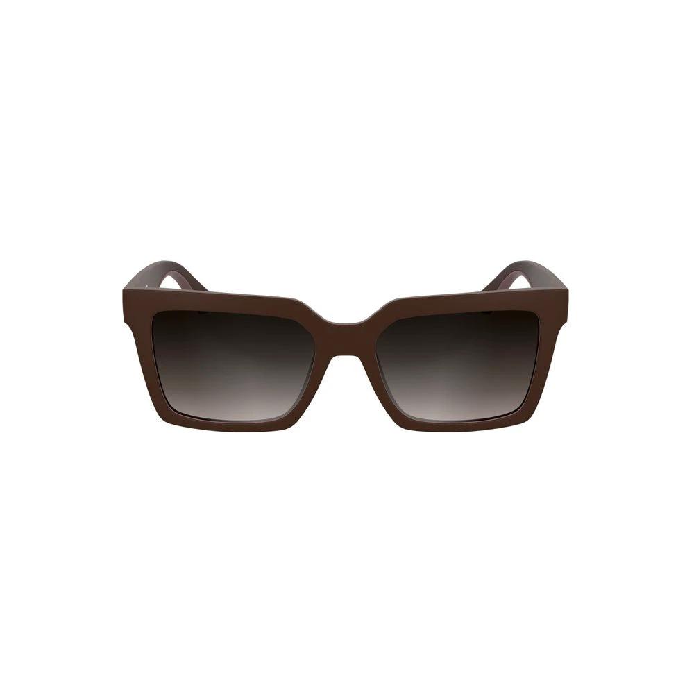 Calvin Klein Red Bio-Based Fabric Women Sunglass Calvin Klein