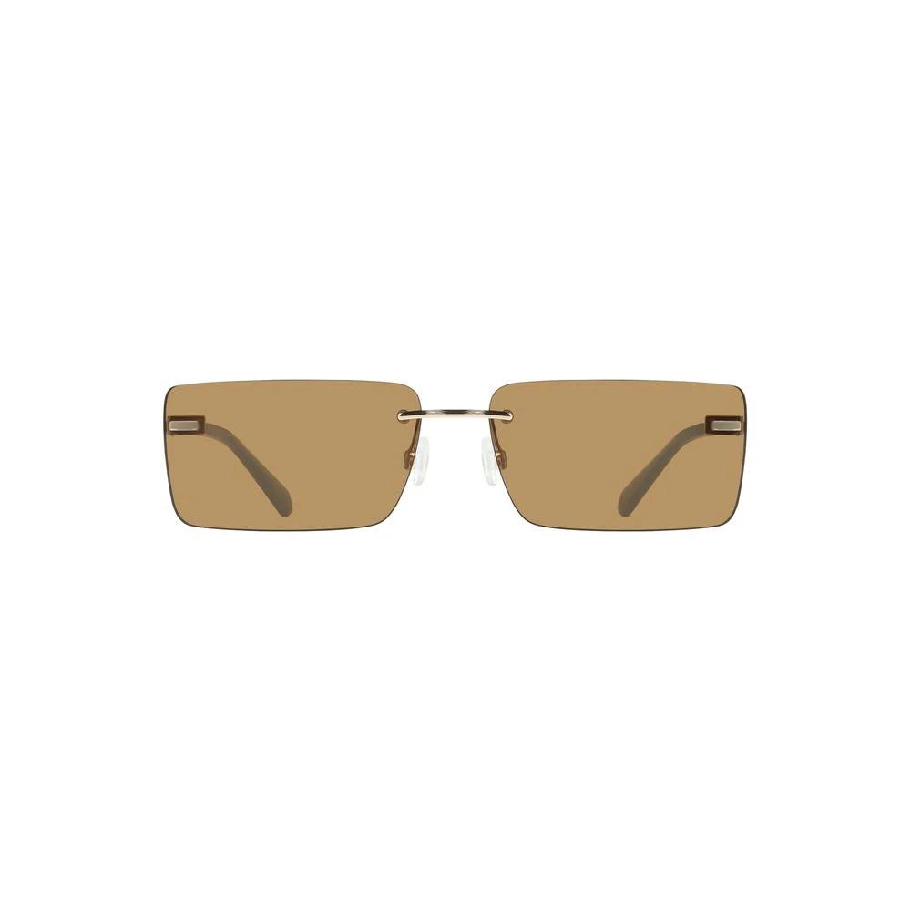 Calvin Klein Beige Metal Women Sunglasses Calvin Klein