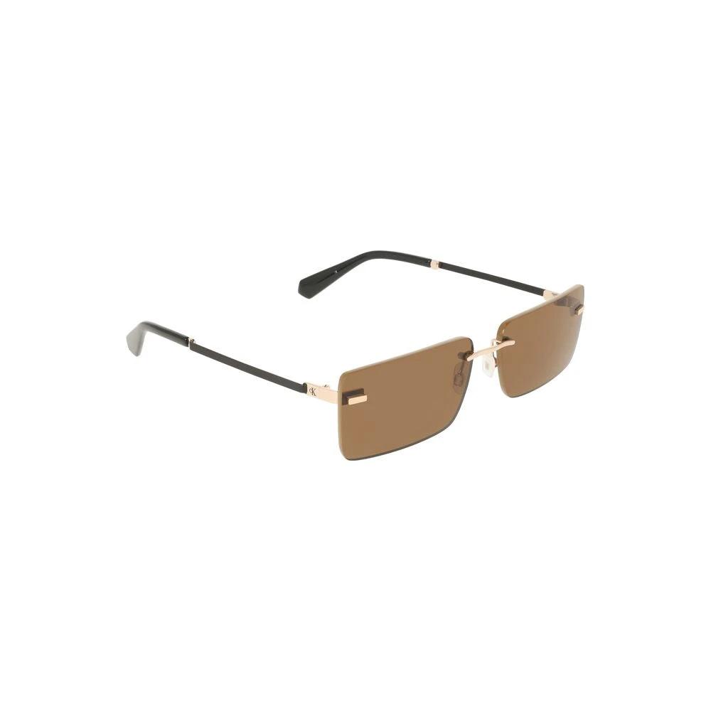Calvin Klein Beige Metal Women Sunglasses Calvin Klein
