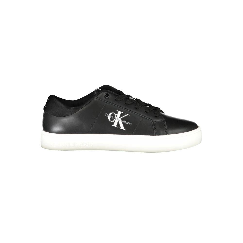 Baskets Calvin Klein noires en polyuréthane pour homme