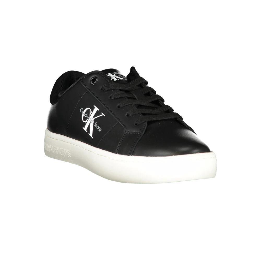 Baskets Calvin Klein noires en polyuréthane pour homme