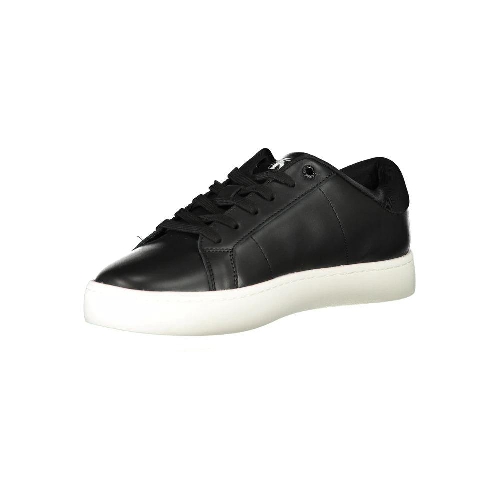 Baskets Calvin Klein noires en polyuréthane pour homme