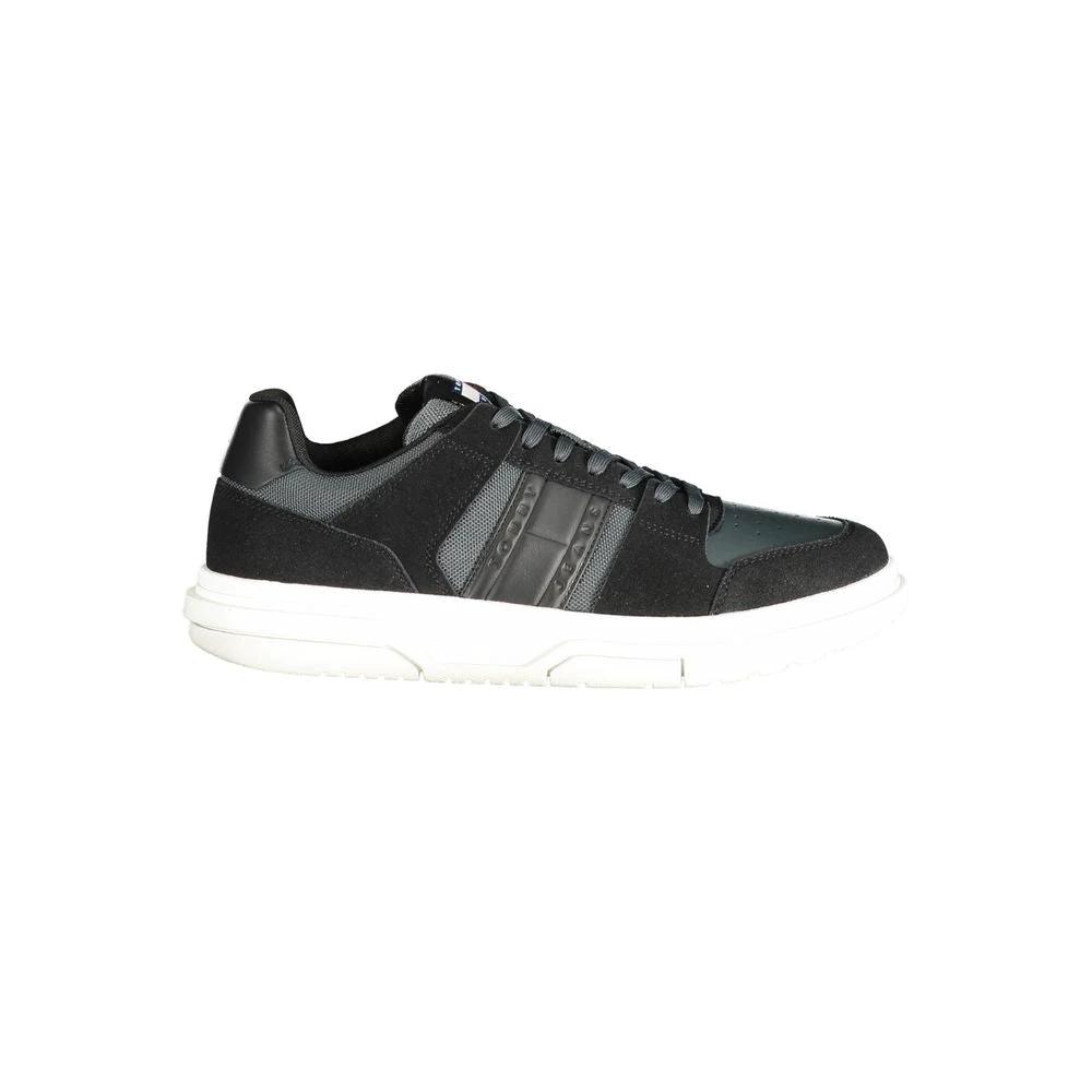 Baskets Tommy Hilfiger en cuir noir pour homme