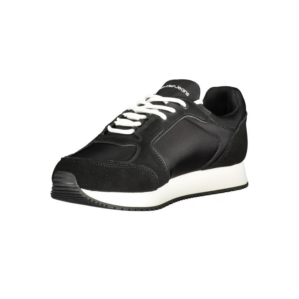 Baskets Calvin Klein noires en polyuréthane pour homme
