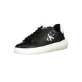 Calvin Klein Nero Leather Men Sneaker Calvin Klein