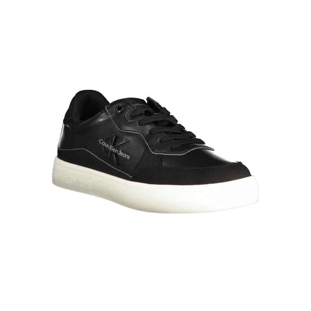 Calvin Klein Nero Polyurethane Men Sneaker Calvin Klein