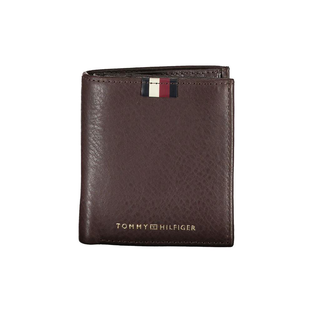 Tommy Hilfiger Marrone Leather Men Wallet