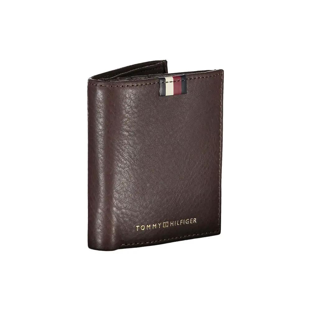 Tommy Hilfiger Marrone Leather Men Wallet