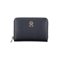 Portefeuille Tommy Hilfiger bleu en polyuréthane pour femme