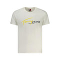 Tommy Hilfiger White Cotton Men's T-Shirt Tommy Hilfiger
