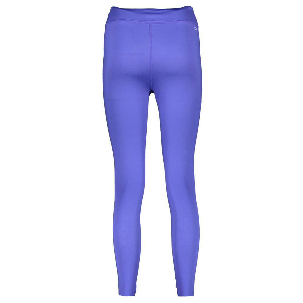 Calvin Klein Blu Poliestere Woman Legging