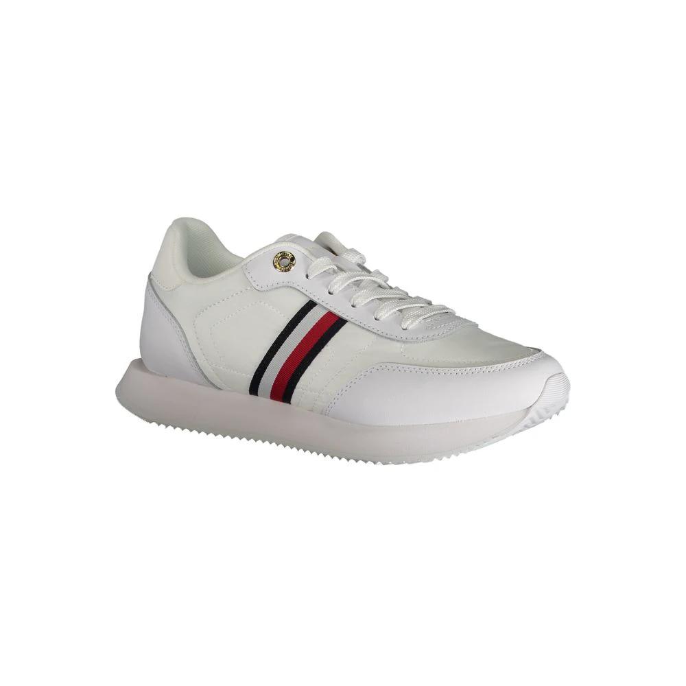 Baskets Tommy Hilfiger en cuir blanc pour femme