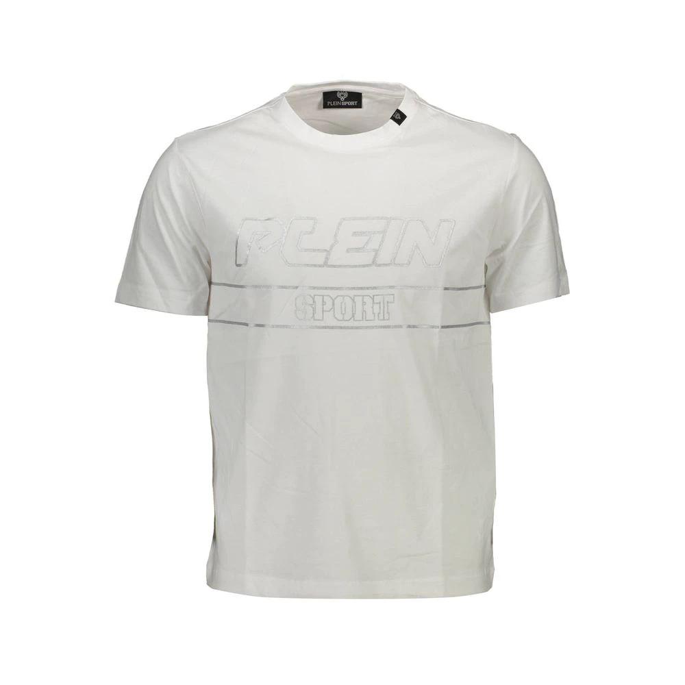 T-shirt homme Plein Sport en coton blanc