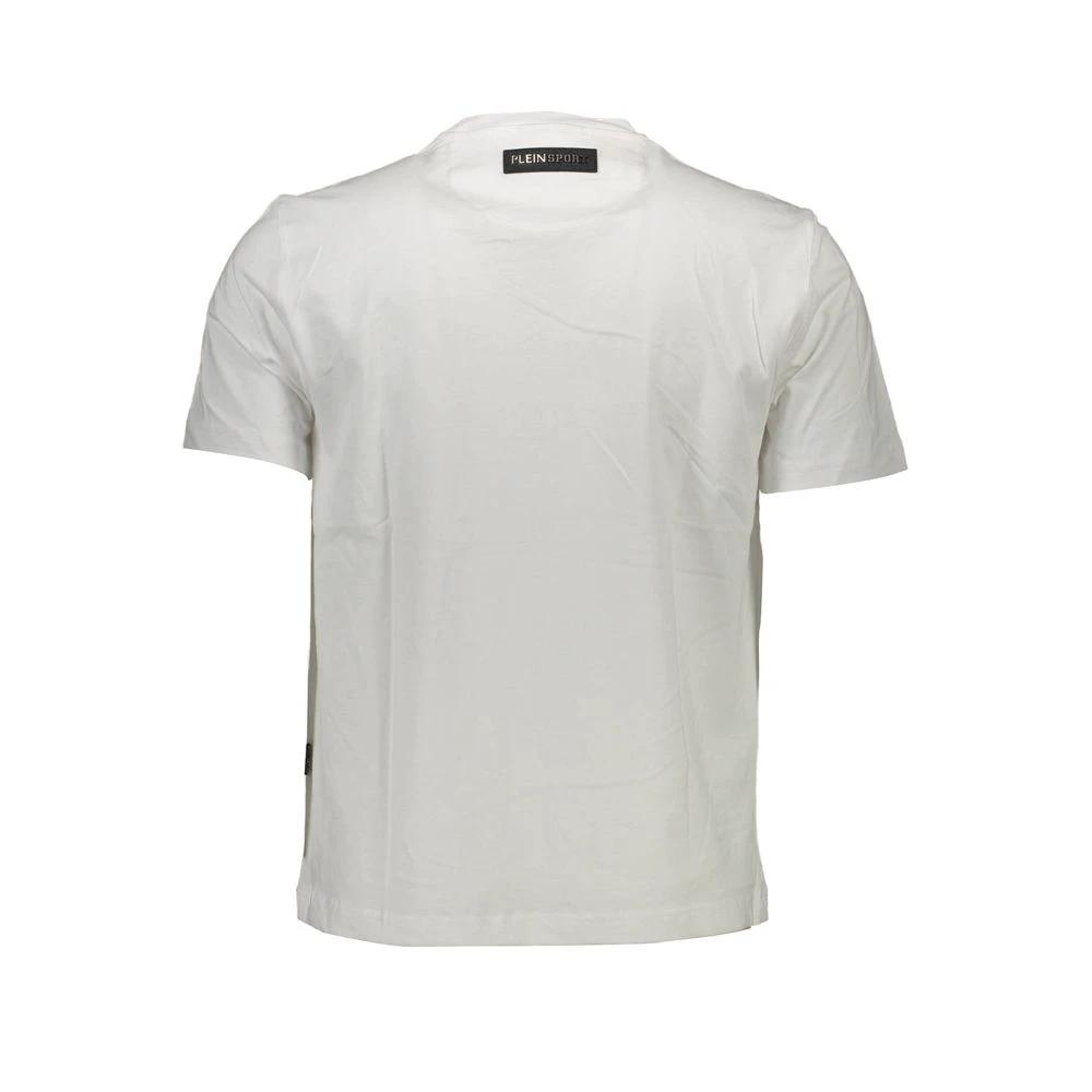 T-shirt homme Plein Sport en coton blanc