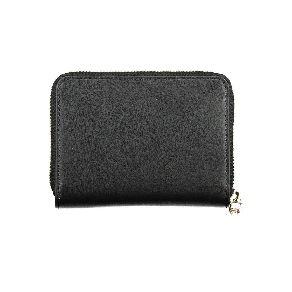 Tommy Hilfiger Black Polyurethane Women Wallet by Tommy Hilfiger