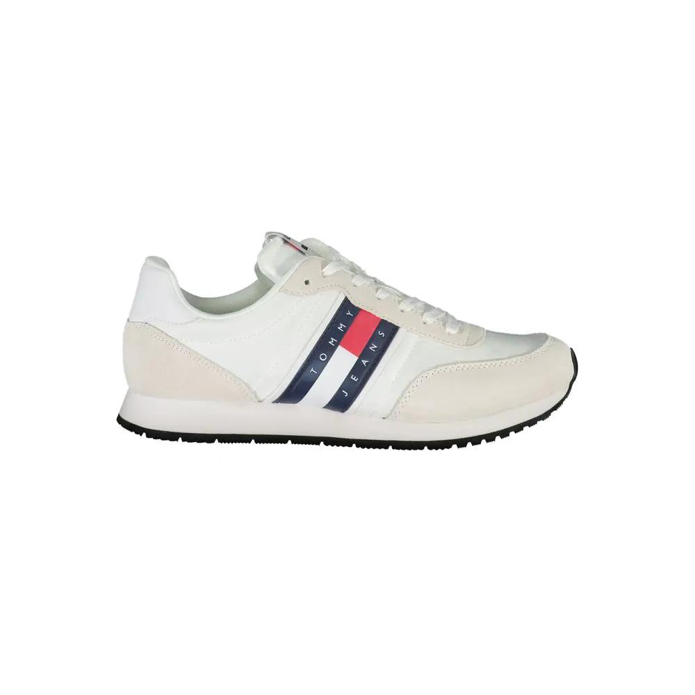 Tommy Hilfiger Tommy Hilfiger Bianco Polyester Men Sneaker