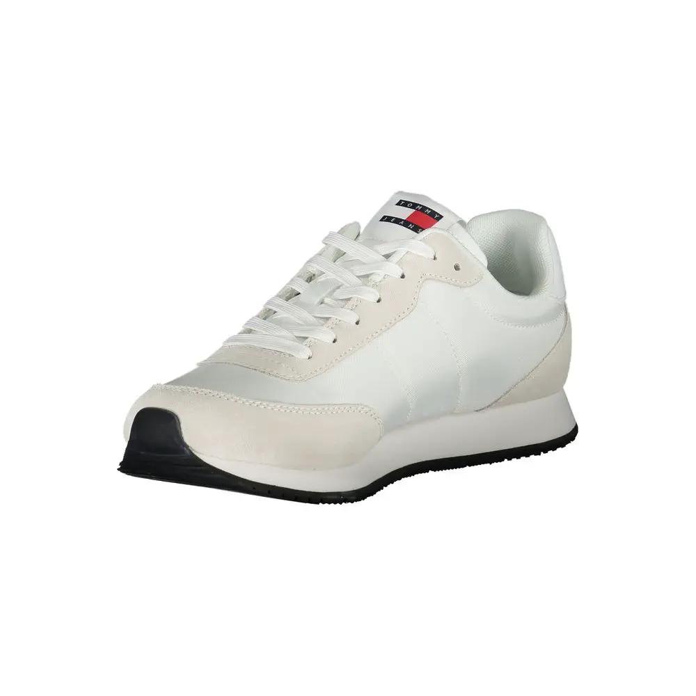 Tommy Hilfiger Tommy Hilfiger Bianco Polyester Men Sneaker