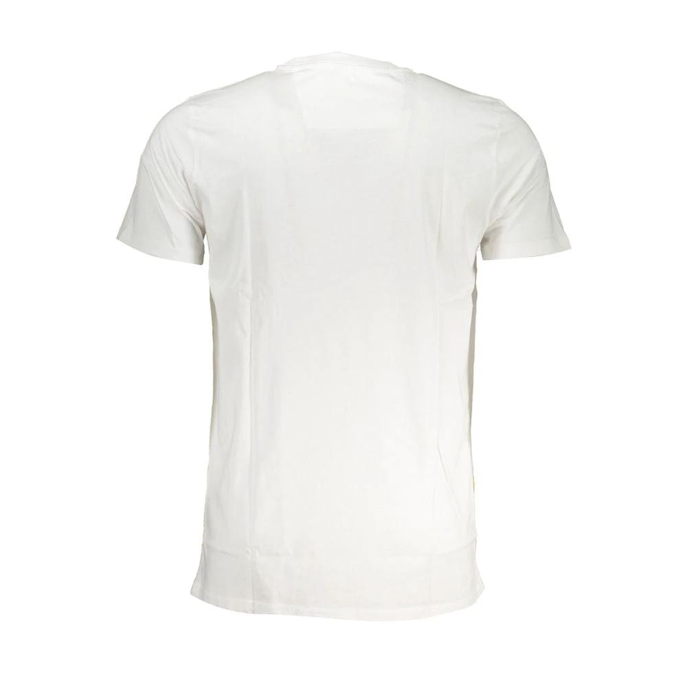 T-shirt homme Cavalli Class en coton blanc
