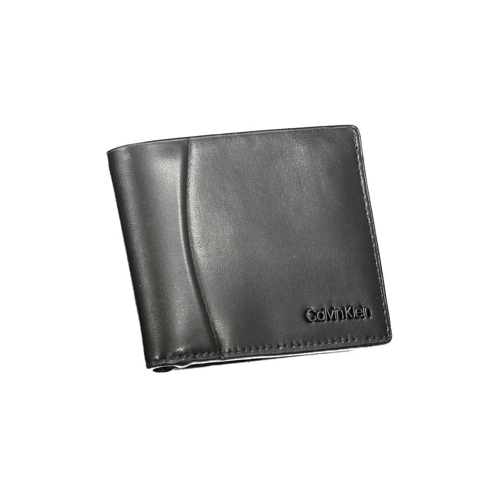 Calvin Klein Nero Leather Men Wallet