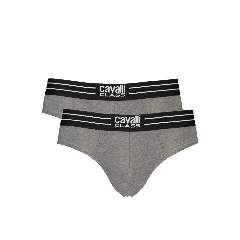 Sous-vêtements pour hommes Cavalli Class Grigio en coton