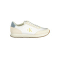 Calvin Klein White Polyester Men Sneaker Calvin Klein