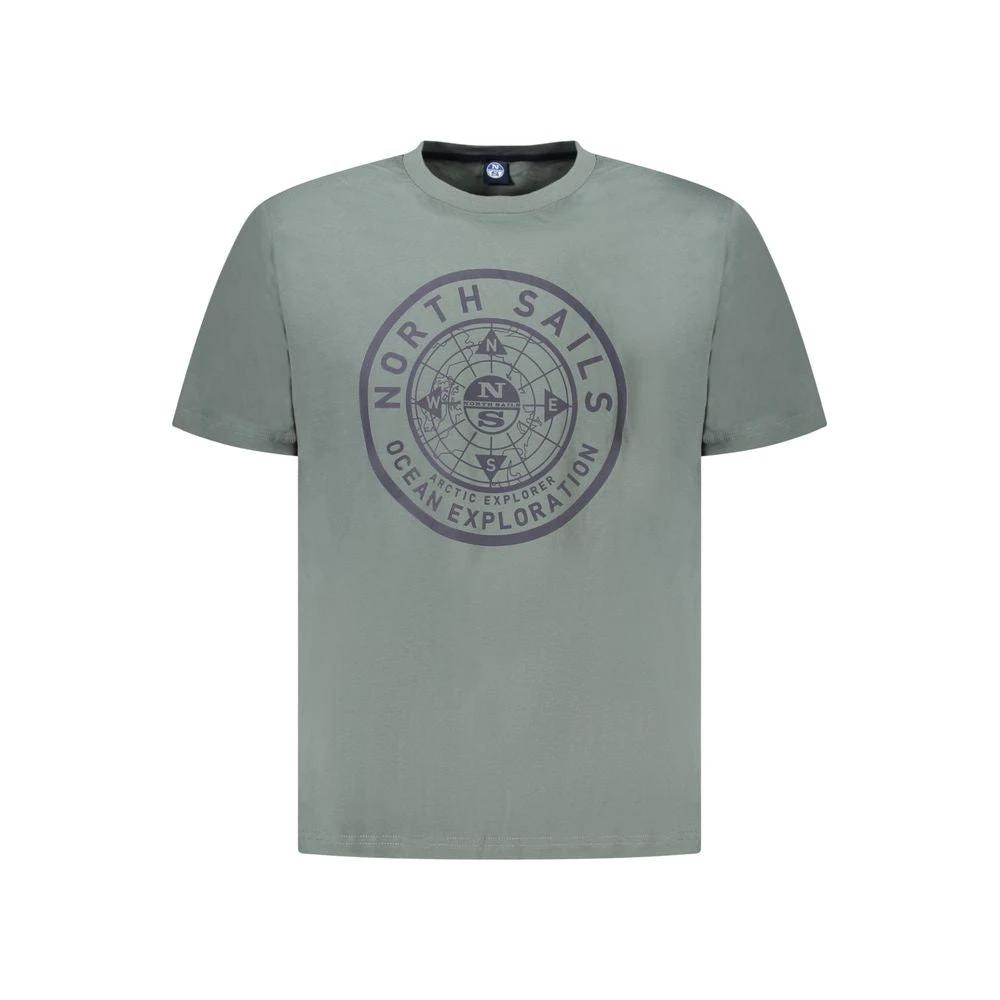 T-shirt homme North Sails Verde en coton