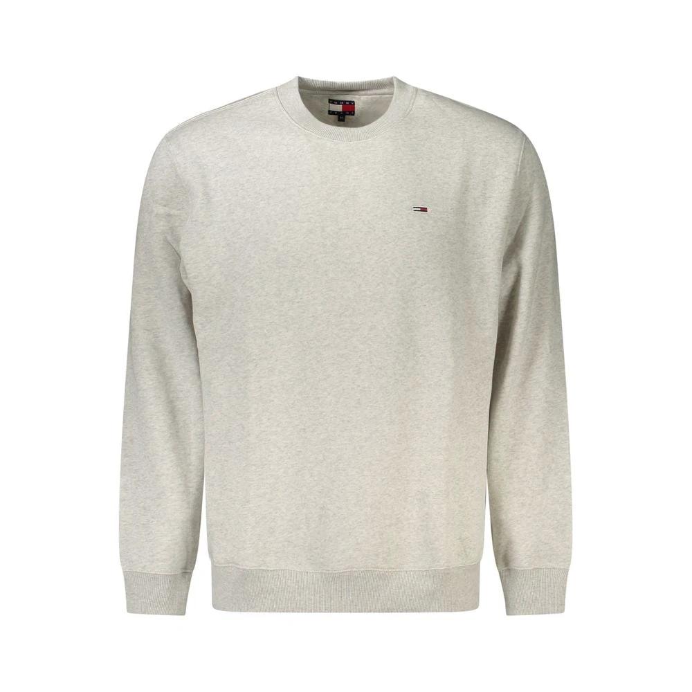 Tommy Hilfiger Gray Cotton Sweater by Tommy Hilfiger