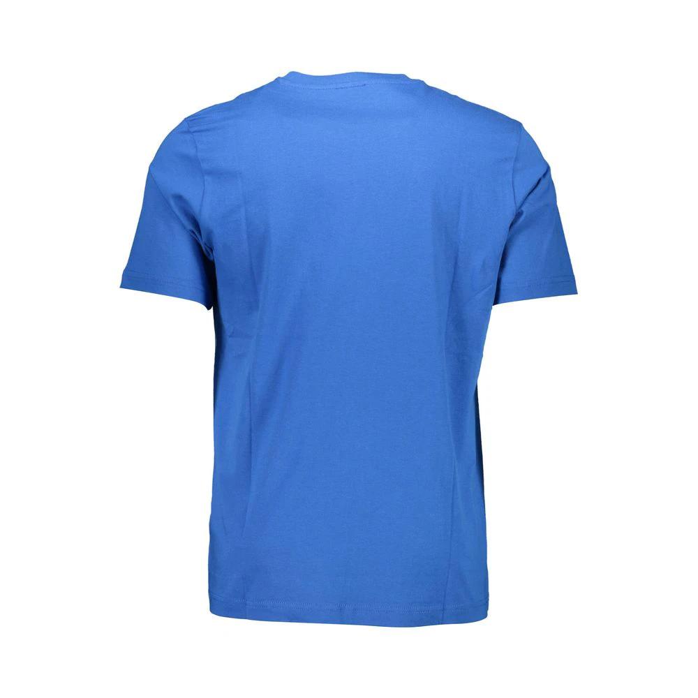 Diesel Blu Cotton Men T-Shirt Diesel