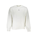 Calvin Klein White Cotton Men's Sweatshirt Calvin Klein