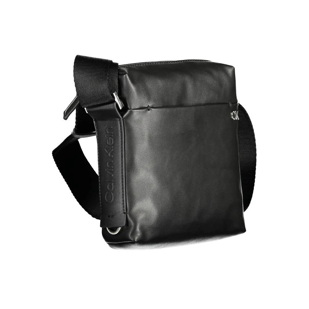 Sac bandoulière Calvin Klein Nero en polyester pour homme