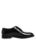 Dolce & Gabbana Black Leather Lace Up Derby Dress Formal Shoes by Dolce & Gabbana