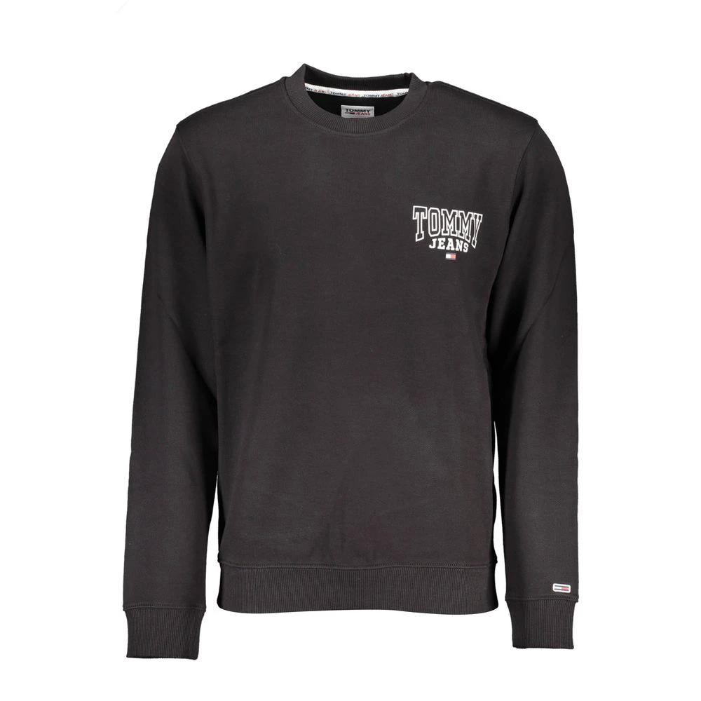 Sweat-shirt Tommy Hilfiger en coton noir pour homme