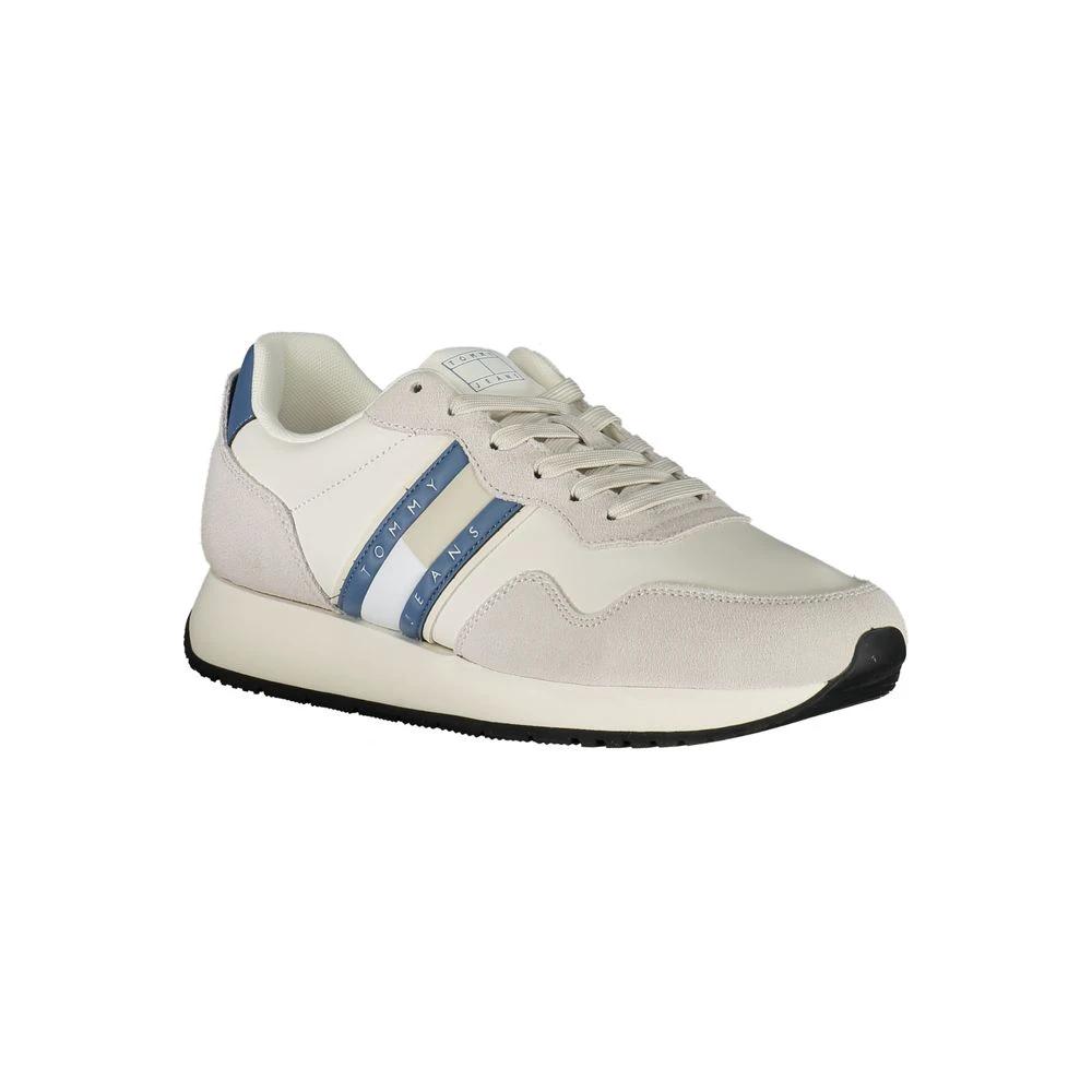 Baskets Tommy Hilfiger en cuir blanc pour homme