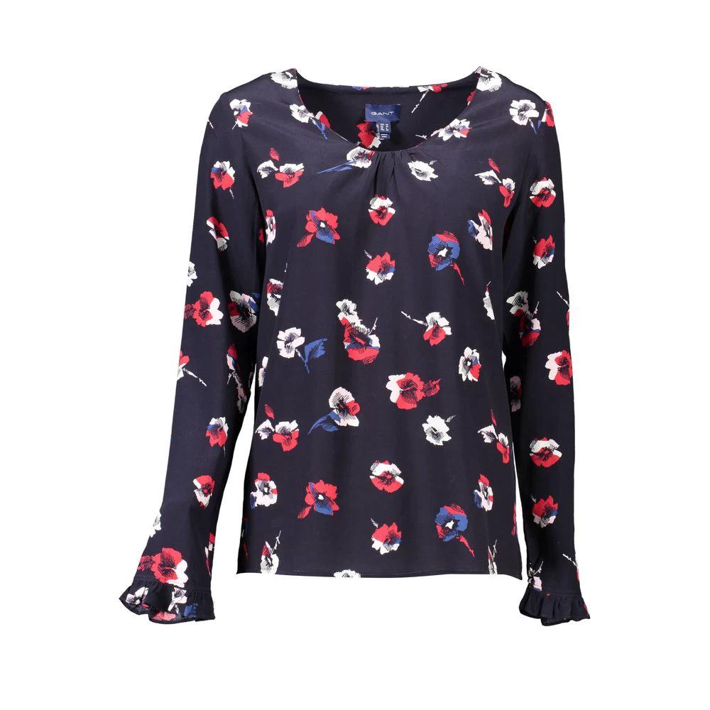 Pull Gant bleu en viscose pour femme