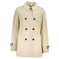 Trench-coat beige pour femme – Manteau classique en coton Tommy Hilfiger