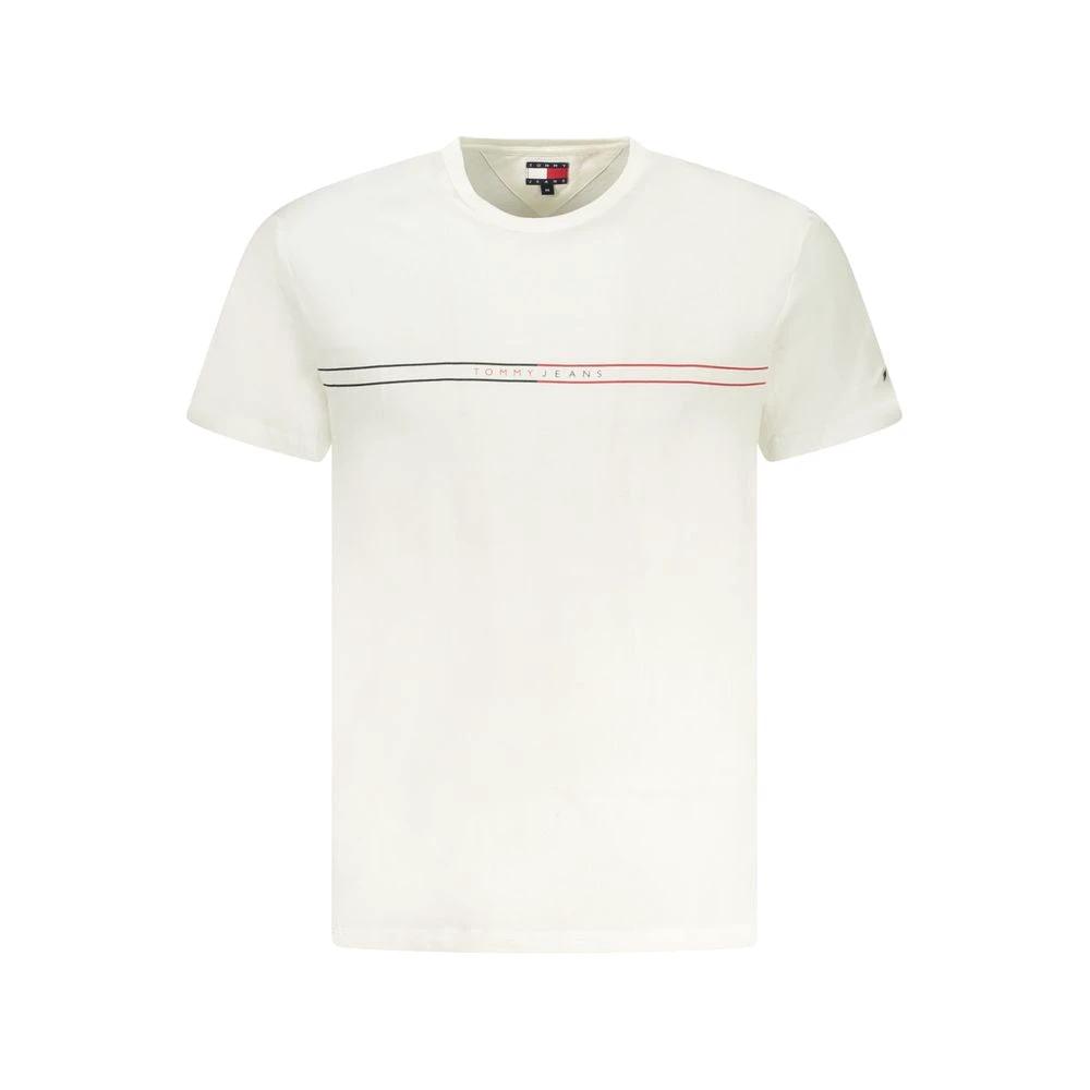 Tommy Hilfiger White Cotton Mens T-Shirt by Tommy Hilfiger