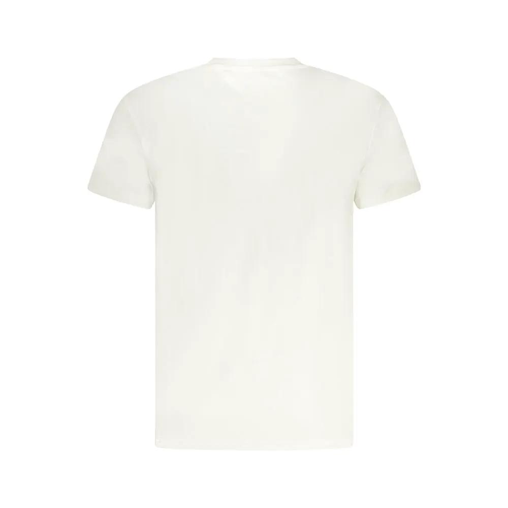 Tommy Hilfiger Bianco Cotton Mens T-Shirt