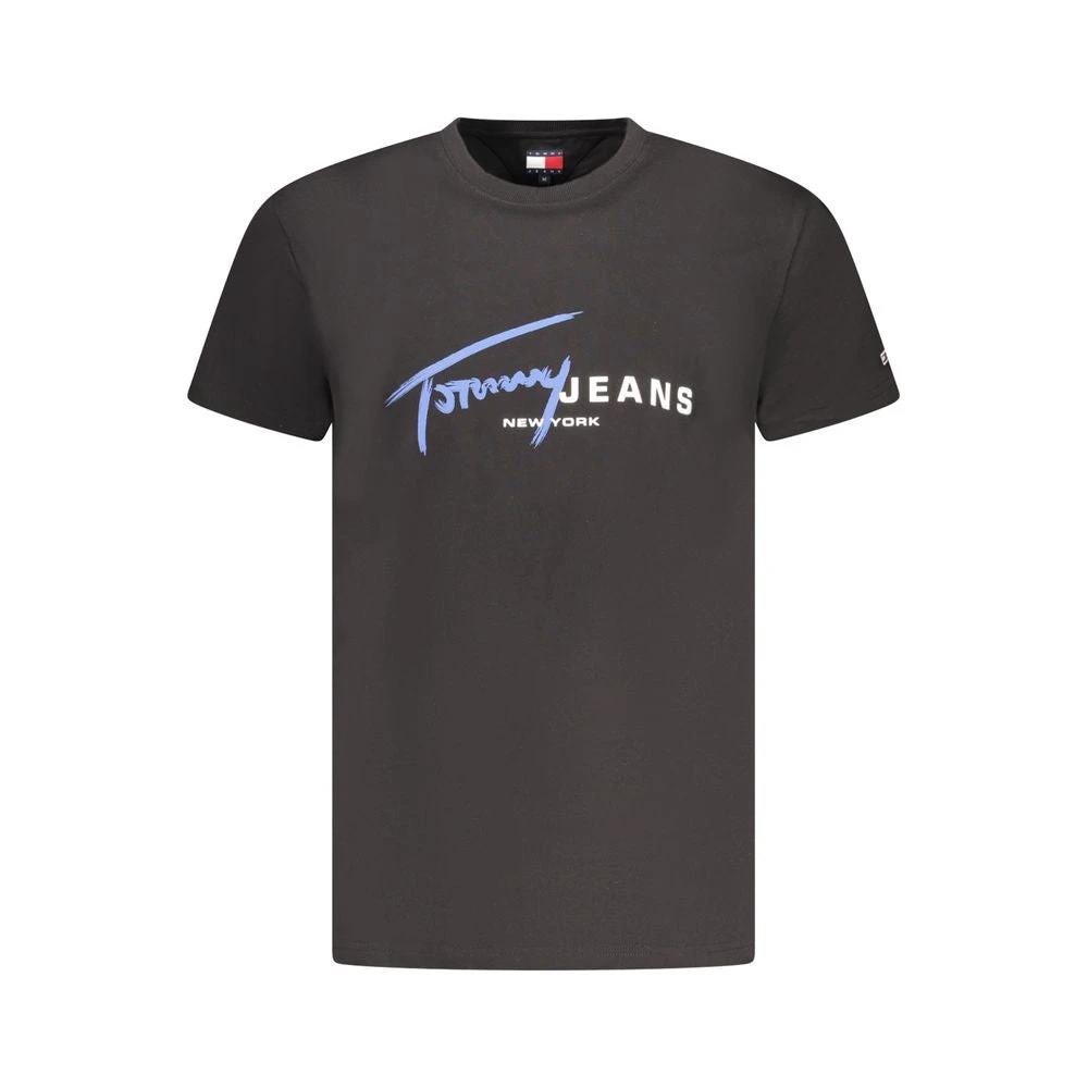 T-shirt homme Tommy Hilfiger en coton noir