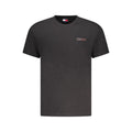 Tommy Hilfiger Black Cotton Men's T-Shirt