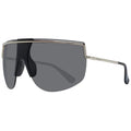Lunettes de soleil Max Mara en métal doré
