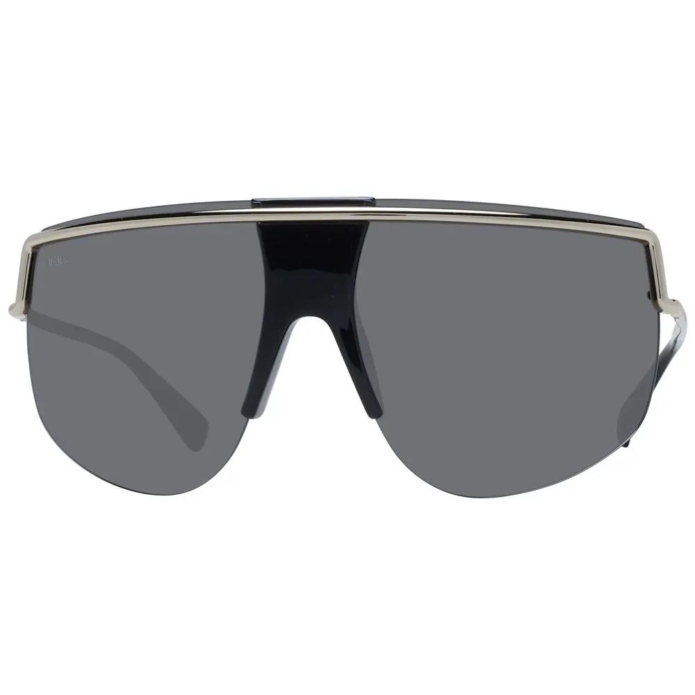 Lunettes de soleil Max Mara en métal doré