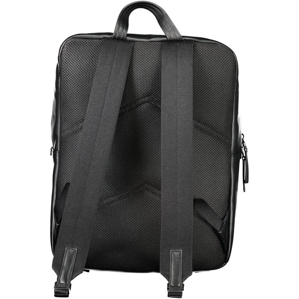 Calvin Klein Nero Poliuretano Men's Backpack by Calvin Klein