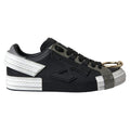 Dolce & Gabbana Black Leather Low Top Sneakers Portofino Shoes by Dolce & Gabbana