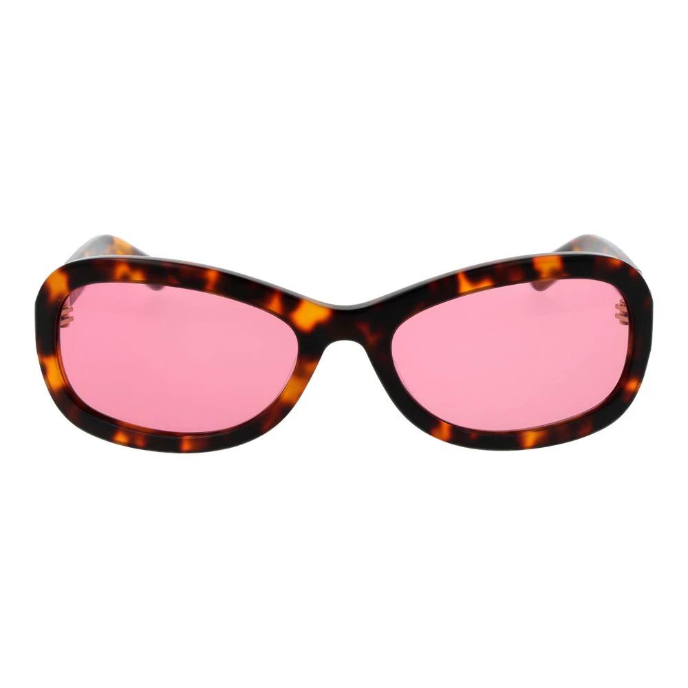 GCDS Brown Acetate Sunglasses