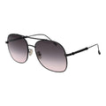 Lunettes de soleil en métal noir Tod's