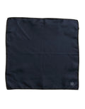 Dolce & Gabbana Blue DG Crown Silk Square Men Foulard Scarf by Dolce & Gabbana